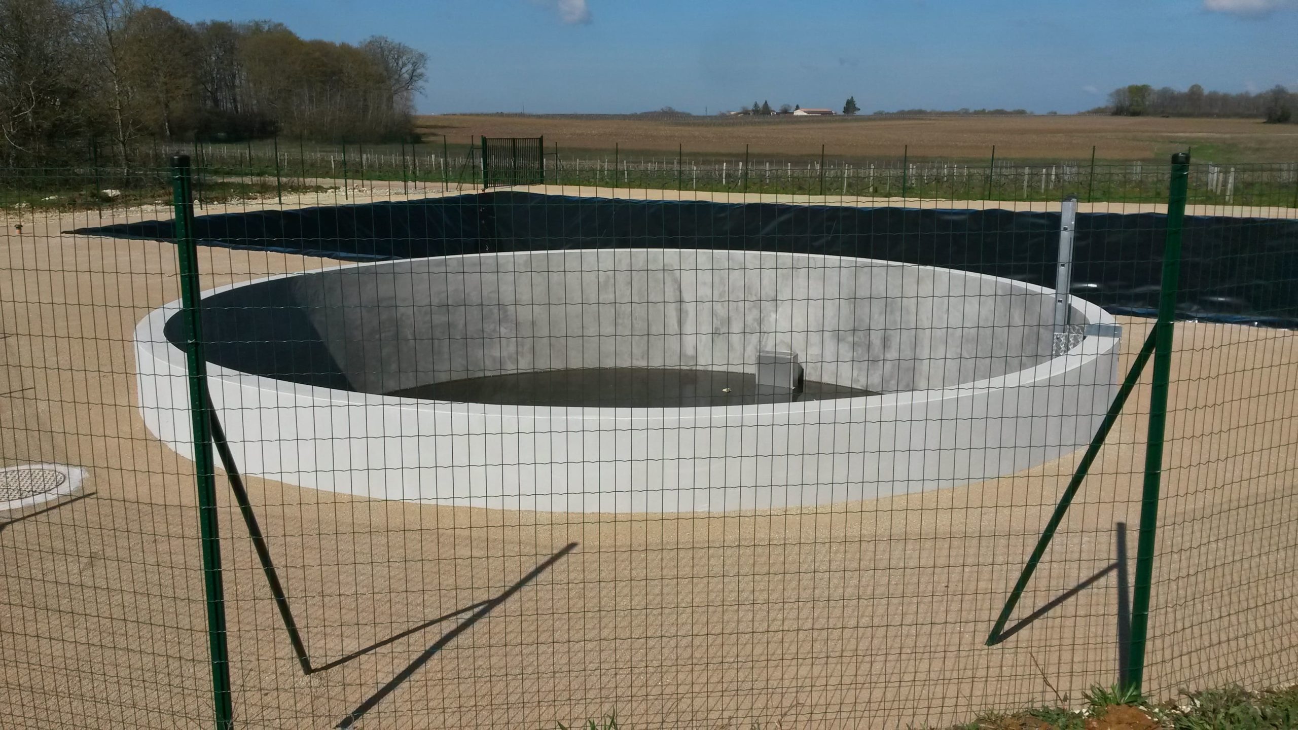 Bassin béton 